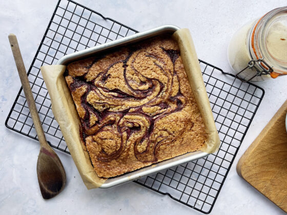 Berry Swirl Blondies