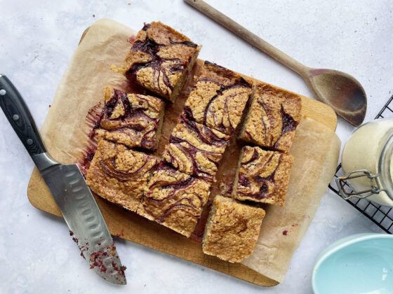 Berry Swirl Blondies