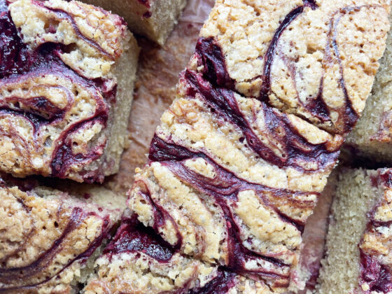 Berry Swirl Blondies