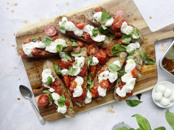 Roast Tomato and Garlic Platter