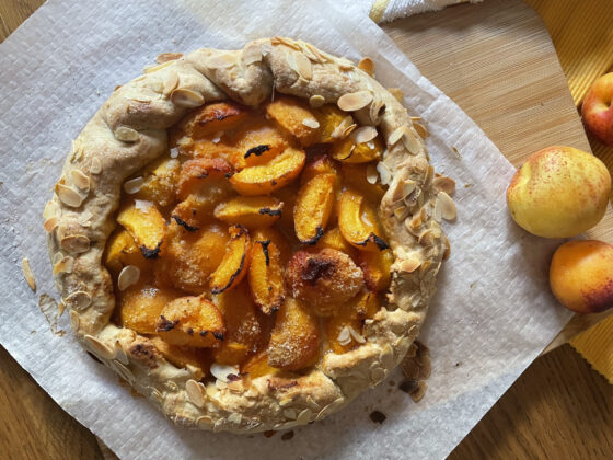 apricot galette