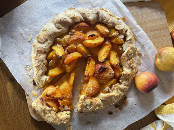 apricot galette