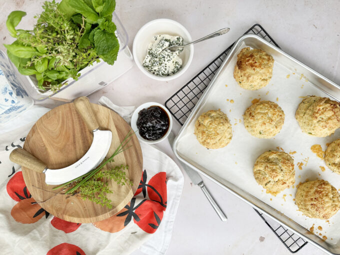 Cheese And Herb Scones