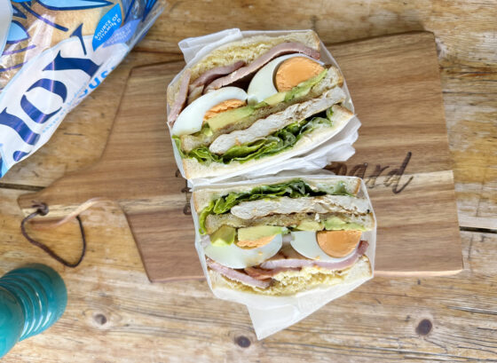 Triple Decker Club Sando