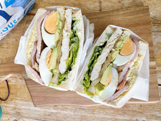 Triple Decker Club Sando