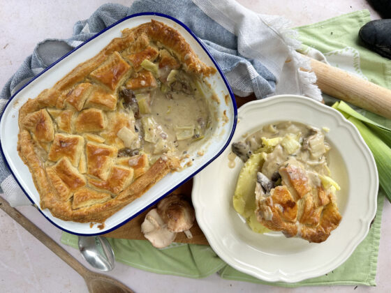 Leek & Mushroom Pie