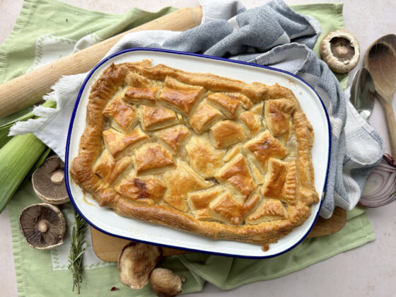 Leek & Mushroom Pie