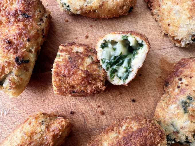 spinach croquettes