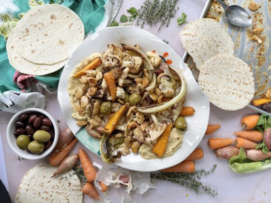 Cauliflower Traybake