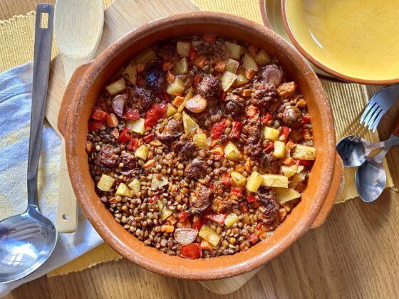 chorizo and lentil stew