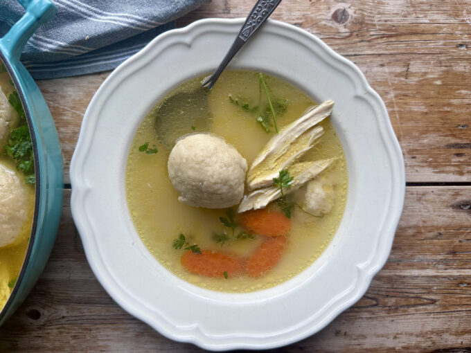 Chicken Soup & Kneidels