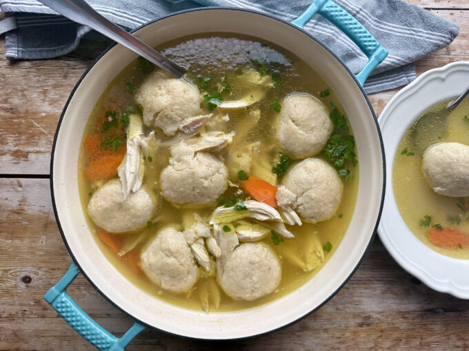 Chicken Soup & Kneidels