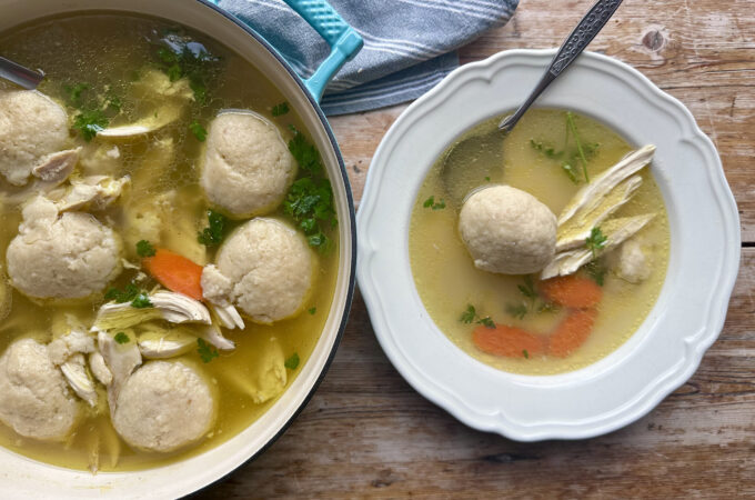 Chicken Soup & Kneidels