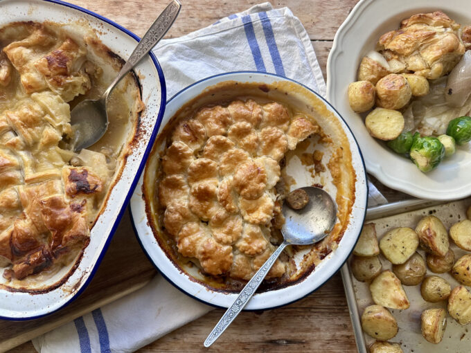 creamy vegetable pie