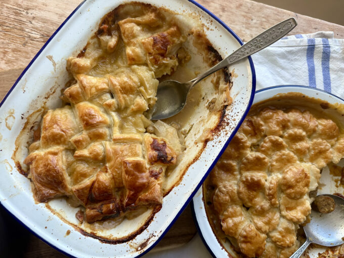 creamy vegetable pie