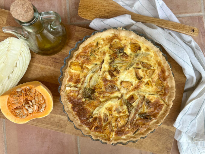 Roasted Squash Quiche