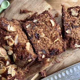 olive oil carrot loaf cake