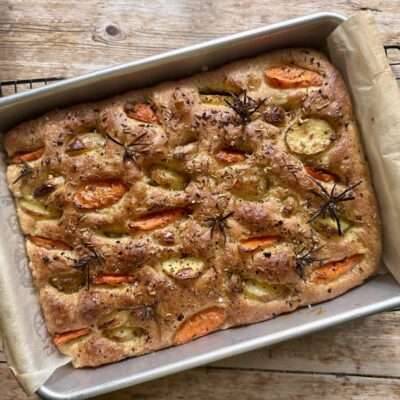 Sunday Roast Veg Focaccia
