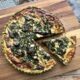 Spinach, Mushroom & Sausage Quiche