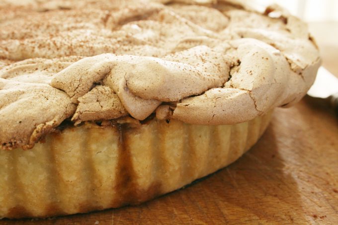 cchocolate truffle meringue pie