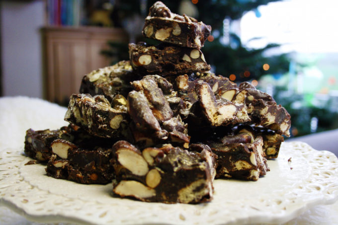 chocolate rocky road