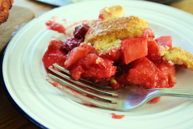 apple and blackberry pie