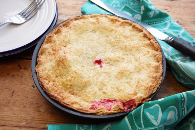 rhubarb pie