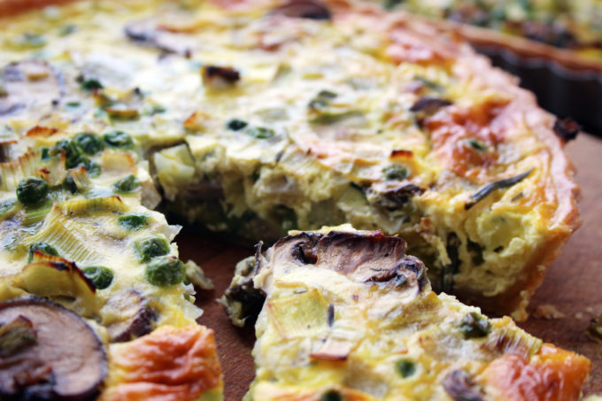 leek quiche